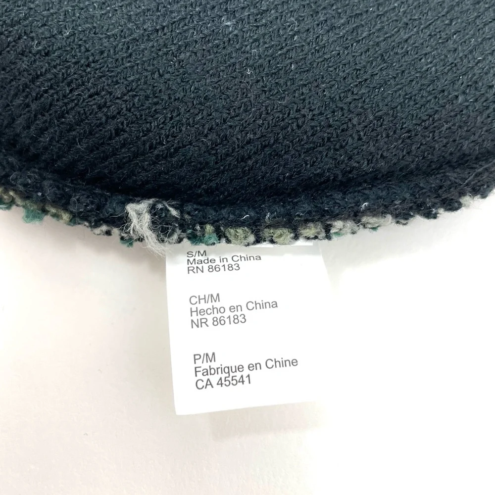 CAPELLI of NEW YORK 2T-4T army fatigue knit cap, toddler, size S/M, NWOT